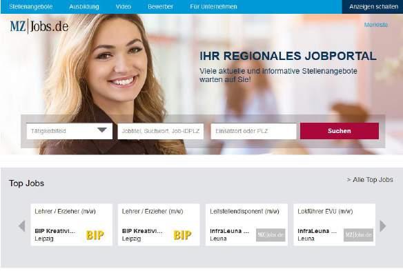 Online-Only Regio Plus mz-jobs.de: Ihr Online-Jobangebot wird zusätzlich zu mz-jobs.de auch auf stellenanzeigen.de veröffentlicht, um noch mehr Bewerber zu erreichen.