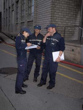 Inspektion Atemschutz vom 25. Juni 2012 Am Montag, 25. Juni, erhielten wir Besuch von drei Feuerwehrinstruktoren der Gebäudeversicherung Luzern.