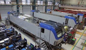 DGAUM 97 Medizin an Bord Siemens lokomotivenwerk München-Allach In München werden seit 838 Lokomotiven