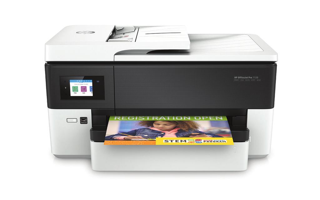 Datenblatt HP OfficeJet Pro 7720 Wide Format All-in-One-Drucker Erledigen Sie alles professionell. Großformatdruck in Farbe. Ultimativer Komfort.