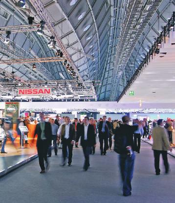 One of the most attractive, most state-of-the-art trade fair halls in Europe, 3 was designed by UK star architect