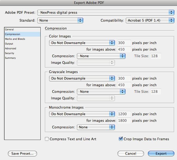10 Exportieren und Prüfen von PDFs Exportieren und Prüfen von PDFs, wenn Weiß als Sonderfarbe verwendet wird Achten Sie darauf, dass die Ebene mit den weißen Elementen beim Export in eine PDF-Datei