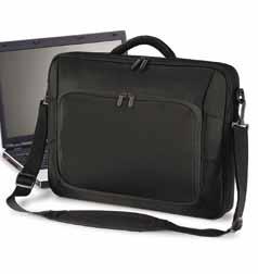 760g QD266 Portfolio Laptop Case /Dark Graphite /Dark Graphite --Schultergurt mit Zusatztasche --Gefüttertes Laptopfach --Passend für nahezu alle gängigen
