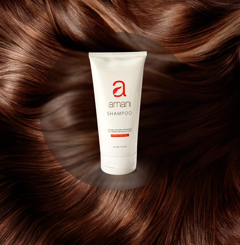 15 AMANI HAIR PRODUCT BENEFITS 4 CELL ACTIVATOR SERUM & STIMULATING SHAMPOO Without paraben,silicons or sulfates Free of animal elements No animal testing Readily biodegradable Environmentally