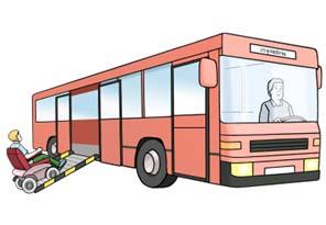 Bus und Bahn fahren Im Schwerbehinderten-Ausweis ist ein G, ag oder Gl: Sie können eine