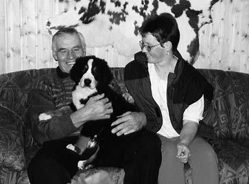 Im August 1998 nahmen Herbert und Marion Doum ihre erste Berner Sennenhündin