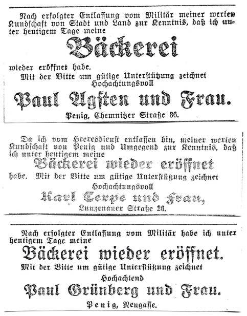 Peniger Amtsblatt 15.
