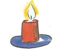 Zünde eine Kerze so an, wie du es bei der Station Streichholz gelernt hast. 2. Nimm einen Kerzenlöscher in die Hand und lösche damit die Kerze, indem du ihn vorsichtig über die Flamme stülpst.