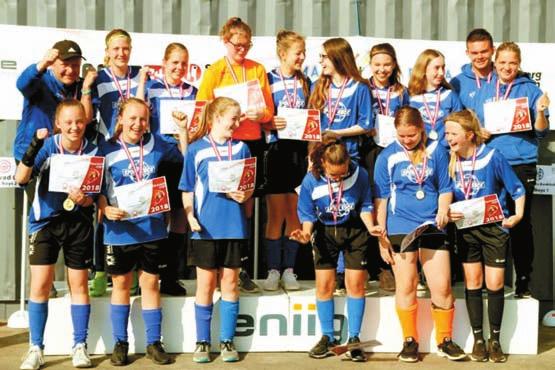 Bezirk Braunschweig Am Ende reichte es für die C-Juniorinnen aus dem Kreis Göttingen-Osterode zu einer mittleren Platzierung in der unteren Finalgruppe.