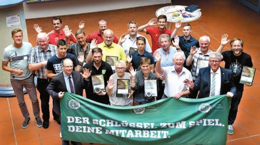 Bezirk Weser-Ems Engagierte Ehrenamtliche des NFV-Kreises Ostfriesland wurden in Aurich ausgezeichnet.