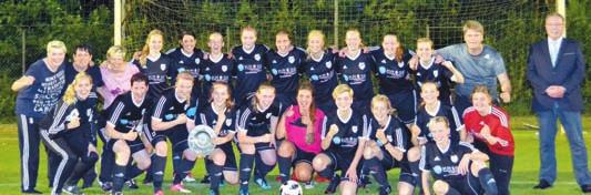 Bezirk Weser-Ems SV Grenzland Laarwald (Kreis Bentheim) sicherte sich den Meistertitel in der Frauen-Bezirksliga Süd und steigt damit in die Landesliga auf.