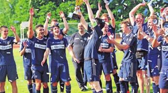 Bezirk Weser-Ems SV Blau-Weiß Ramsloh feierte in dieser Saison die souveräne Meisterschaft im NFV-Kreis Cloppenburg mit zwölf Punkten Vorsprung auf den ärgsten Rivalen SV Harkebrügge und schaffte