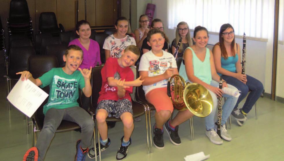 Außerdem nahmen auch vier junge Musikerinnen bei einem Workshop zur Musikvermittlung in Burgkirchen teil.