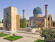 Gur Amir Mausoleum Dietmar Guth In Tashkent Seit 2000 Jahren verbindet die sagenumwobene Seidenstraße China mit dem Abendland.