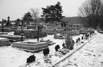 Vojnový cintorín Kľušov Vojnový cintorín v obci Kľušov je súčasťou civilného cintorína v obci. V 23 hroboch je tu pochovaných 31 vojakov.