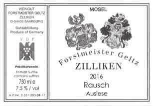 Beerenauslese, Versteigerung 37,5 cl 432,00 Ein Raritätenangebot erstellen wir auf Anfrage. Grosse Lage mit Saarblick Le Gallais ist das zweite Weingut Egon Müllers.