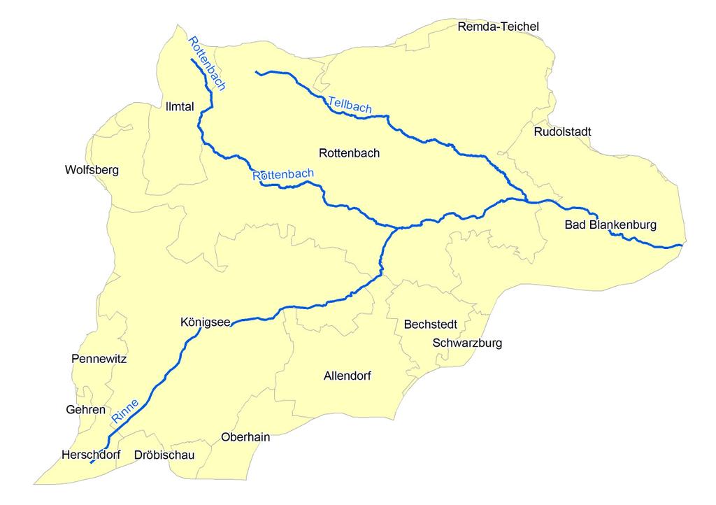 Gewässerrahmenplan Name Oberflächenwasserkörper allgemeine Angaben Flussgebietseinheit