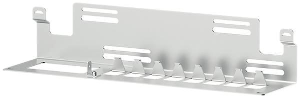 Patch Panel für 8 RJ45-Anschlussmodule S-One Patchpanel Feller EASYNET, 241,3 mm (9,5") für Heimverteiler, ohne Deckel, für geschirmte und