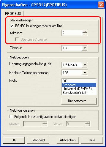 Siemens AG 2018 All rights reserved 3 Problemanalyse Es wird empfohlen, die Option "PG/PC ist einziger Master am Bus" zu setzen.