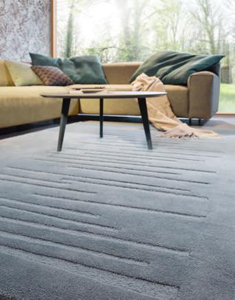 4 Strukturen, 11 Standardgrößen oder auch Wunschmaße lassen sich bei diesem Teppich Konzept kombinieren. Bei den Farben reicht die Palette von edlen Naturtönen bis zu eleganten dunklen Abstufungen.