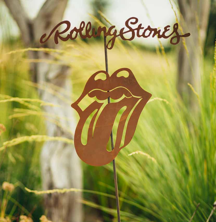 Gartenstab Rolling Stones Auf 100 cm Stab H: 33