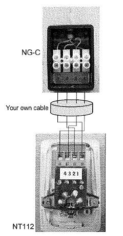 Im Lieferumfang bei der kabelgesteuerten Ausführung ist jedoch auch ein sogenanntes NG- C-Adapter mit CAT5-Kabel und RJ 45-Stecker enthalten, das als Übergang