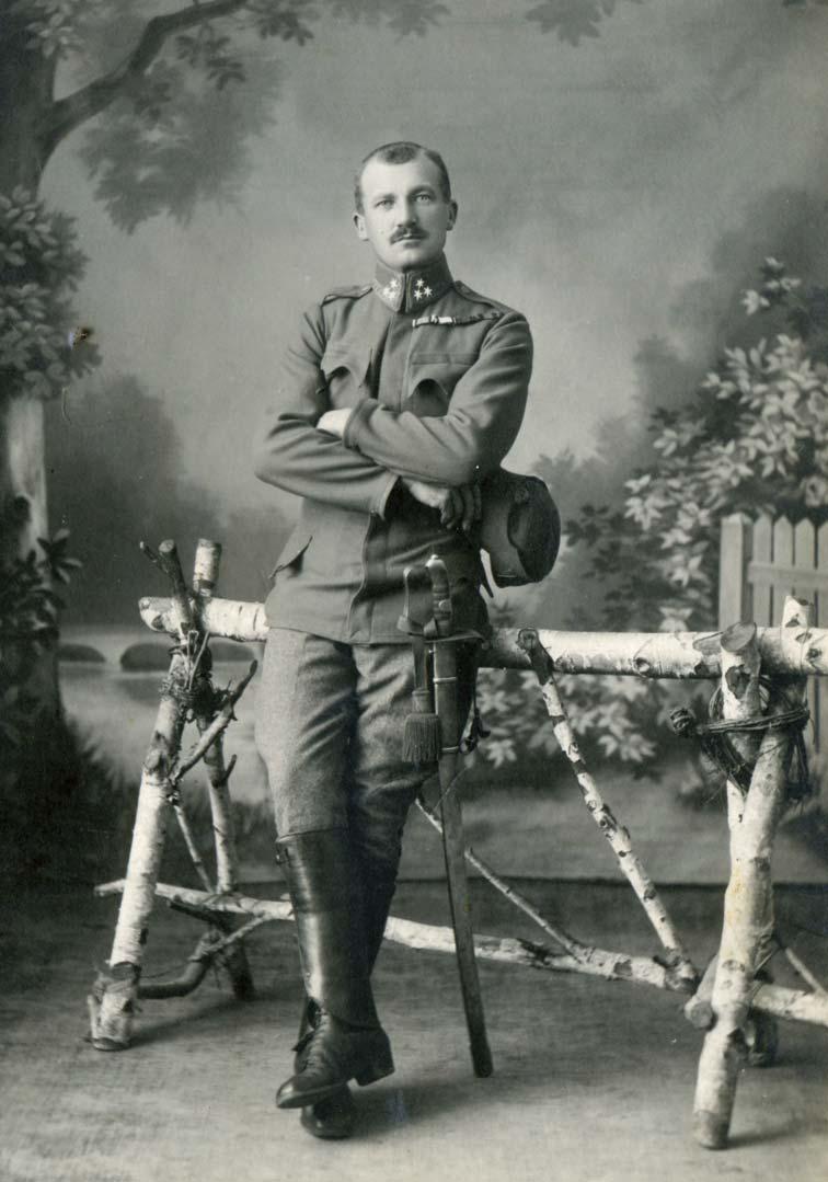 Andrej Fraštacký v roku 1916, autor Rospomienok na svetskú válku, v ktorých opisuje zážitky z