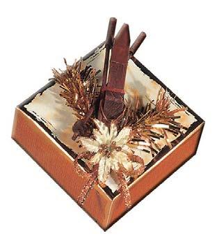 gefüllt 10 cm Art. Nr.: 12225 Geschenkpackung "Berg" gefüllt mit stanniolierten Schokolademünzen 20 Pkg. à 45g 2,99 / Pkg.