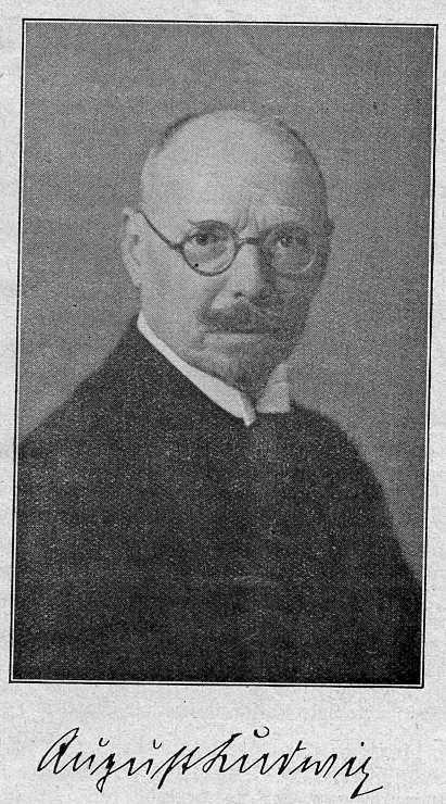 Abbildung 42: August Ludwig (1867 1951).