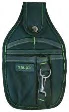 Nylontaschen, unbestückt HAUPA ToolPouch 7 Taschen zur Organisation Ihrer Werkzeuge, Hammerschlaufe und Bandhalter zur leichten Gürtelmontage, Material: extra starkes 600D-Polyester,