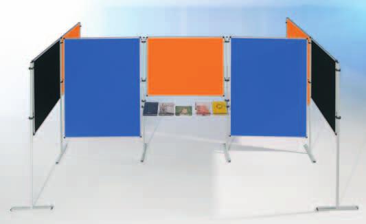 Orange 2 x Tafel NSTT-F40308 (170 x 120 cm) je Tafel 1 Seite Schwarz, 1 Seite Orange 2 x Tafel NSTT-F40608 (170 x 120 cm) je Tafel 1 Seite