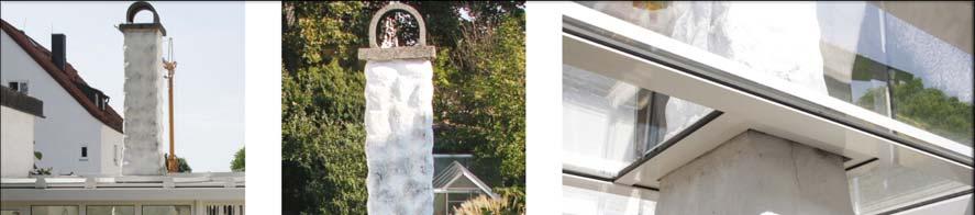 Bild 2 Durchdringung der Wetterschutzebene bei einem Glasdach densten Schnittstellen zur Raumseite hervortreten.