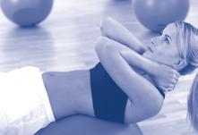 Kondition und Fitness 35 Bauch-Power in 30 Minuten Die Bauchmuskulatur mit all ihren Facetten hat einen sehr wichtigen Anteil an der Stabilisierung des Rückens Durch gezielte und intensive Übungen