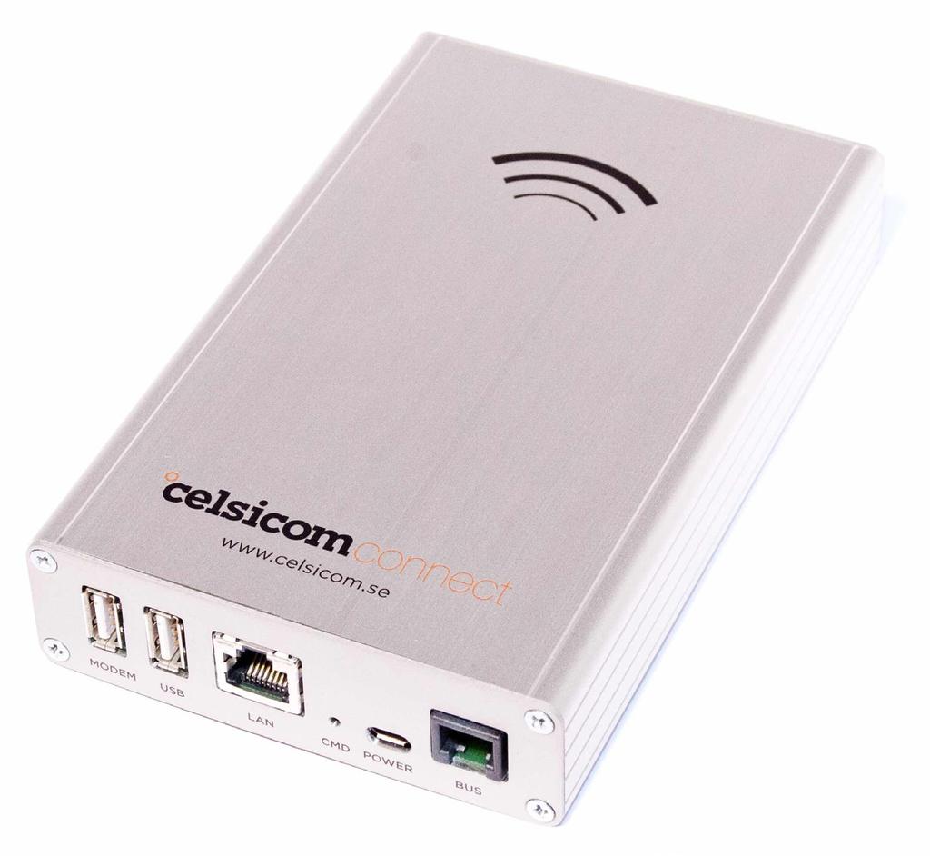 1. BASISSTATION Die Celsicom CC202 Basisstation ist die zentrale Schnittstelle des gesamten Celsicom Connect Systems.