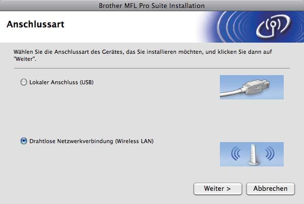 Wireless-Netzwerk Mintosh Treier un Softwre instllieren (M OS X 10.3.9-10.4.x - 10.5.