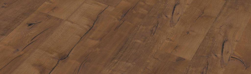 LANDHAUSDIELE 189MM Eiche Axewood Kitzbühel handbehauenes Altholzdesign weiß gekalkt, gebürstet, oxidativ natur geölt 1860 x 189 x 15 mm Nut/Feder mit handgearbeiteter Fase Bedingt geeignet für