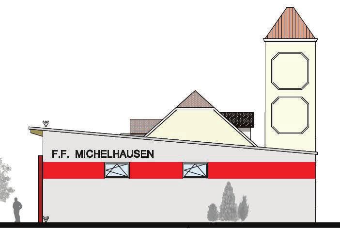 Feuerwehrhauszubau Im Frühjahr 2015 sind wir mit dem Anliegen einer notwendigen Erweiterung des Feuerwehrhauses an unseren Bürgermeister herangetreten.
