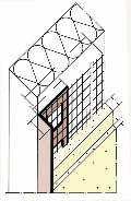 different plaster thicknesses 3791 for renovation and thermal insulation systems. Putzd.