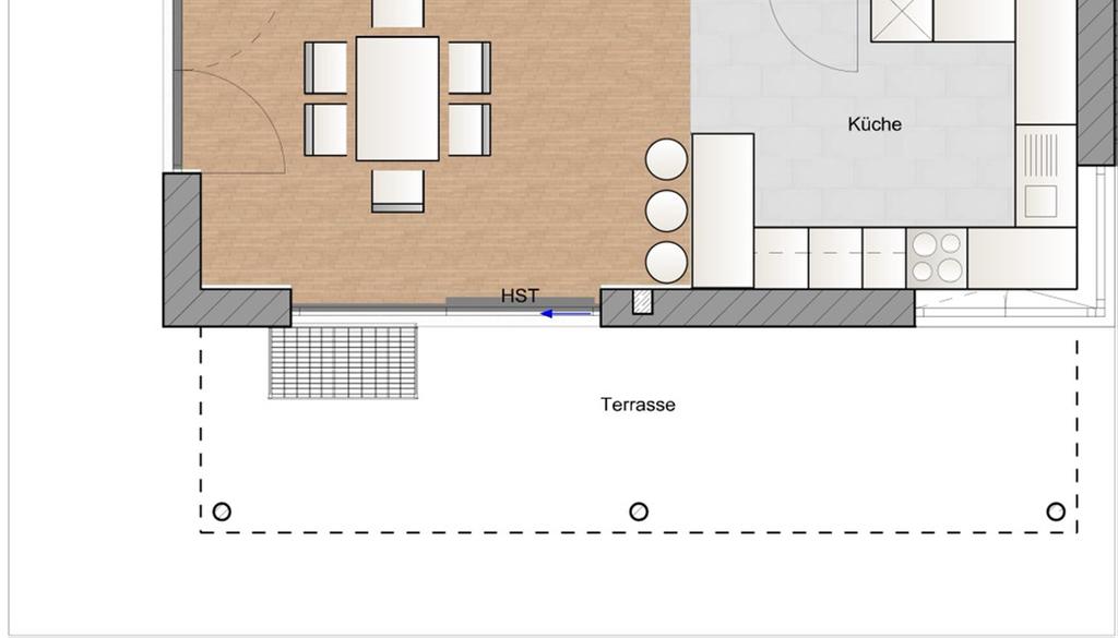 m² Wohnen/Essen 38,84 m² Terrasse (zu 50