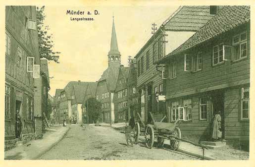 Lange Straße mit Blick auf Petri-Pauli-Kirche (Postkarte um 1912). DEZEMBER 01 SO 1. Advent 48. KW 02 MO 49.