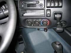 Remarks The timer with alarm is optional and fitted next to the control unit in the panel.