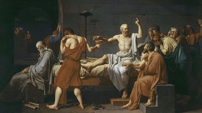 Mit dem Tod des Sokrates im Jahr 399 v. Chr.