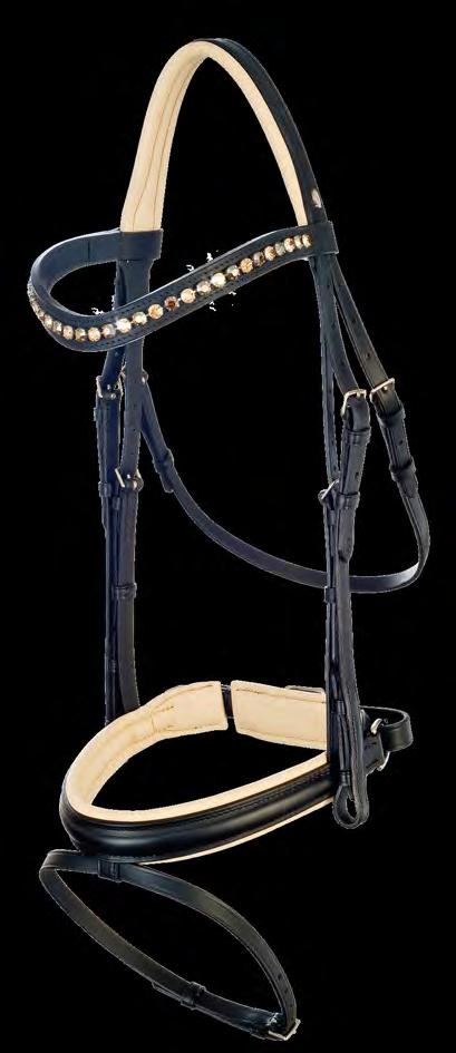 shadow-bronze shade Bridle Venedig XS new padding colours 2014 702060 gold gepolstert /