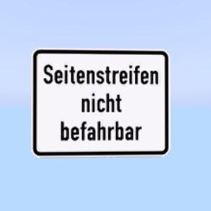 Verkehr-Zusatzschild-1007_60_Seitenstreifen