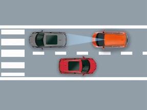 Das System ist sogar in der Lage, selbstständig einen Bremsvorgang einzuleiten, um die Geschwindigkeit möglichst weit zu reduzieren, falls der Fahrer nicht selbst reagiert.