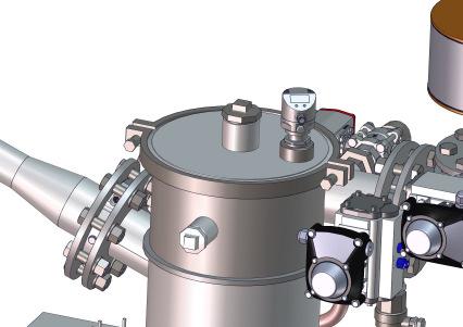 9. Klauen-Vacuum-Pumpe, mit Drehstrommotor 400V 50HZ IP54 Rohrleitungs-Ø Luftmenge Enddruck Gewicht mm *) Bm 3