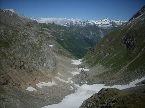 25. Tag (11.9.): Von Chiarreggio ins Engadin nach Salecina Von Chiarregio steigen wir über die Alpe dell'oro zum Passo del Muretto auf.