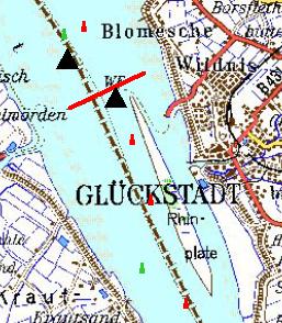 turbidity maximum, ETM Date 17.. Oktober 26 1st / last transect 6:3 / 2:4 location ca.