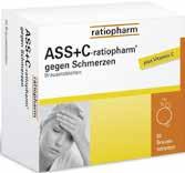 9,98 ASS+C-ratiopharm gegen Schmerzen 20