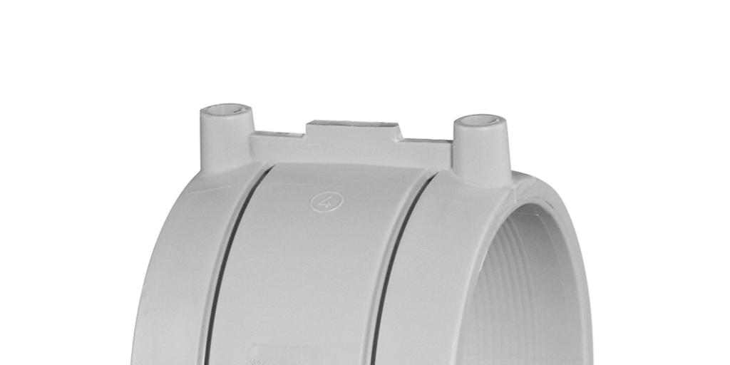 Rollmaplast Elektroschweiss-Muffe Typ I PP-H 100 Schweissbar mit Automaten E3,E4 light und Cubo (alle